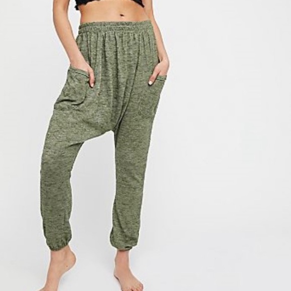 Free People Pants - SOLD Free People Army Green Harem Pants  XS